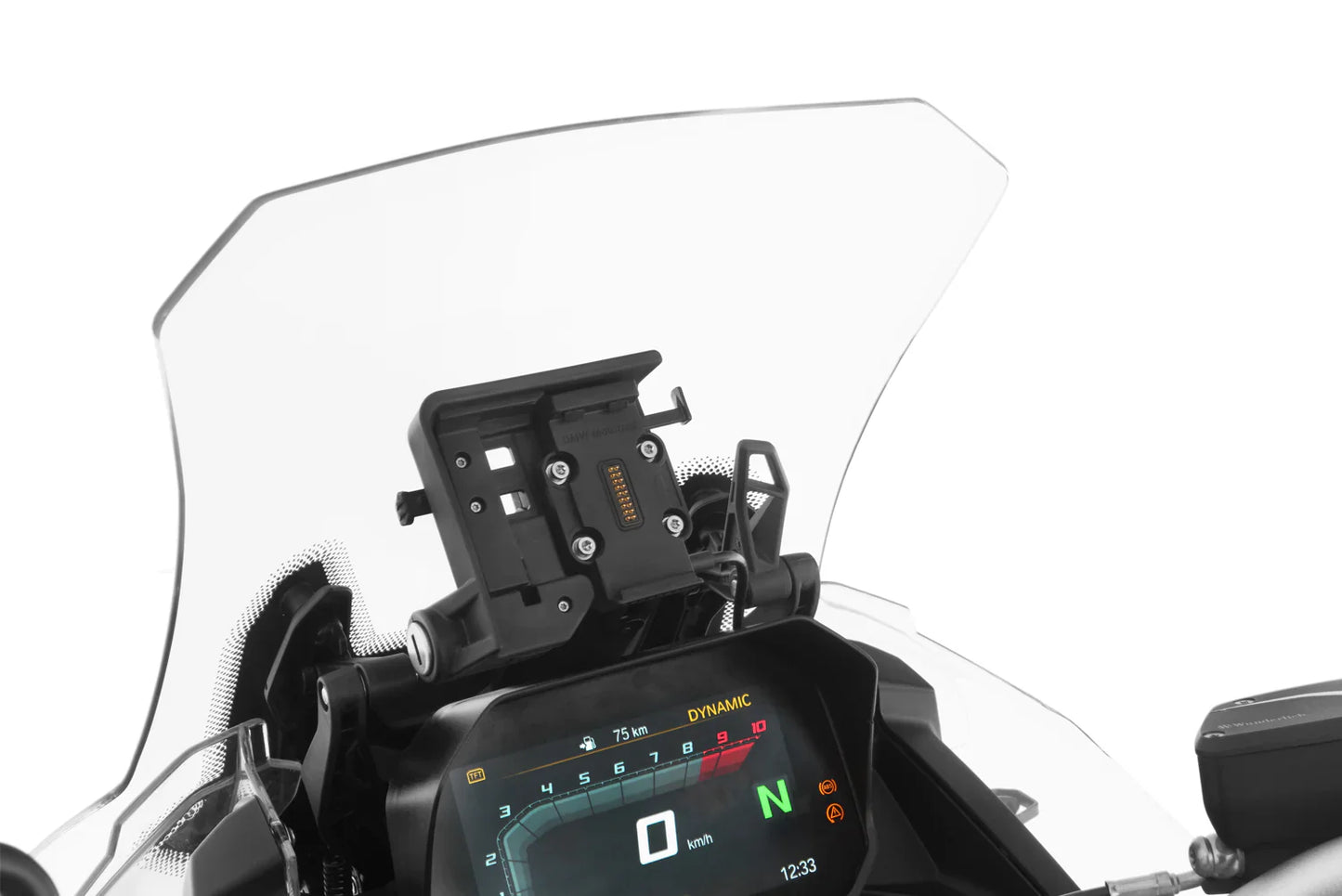 Navigator Holder With Windscreen Adjustment For BMW F900GS Adventure Series 2024 Onwards - Wunderlich - 21173-002