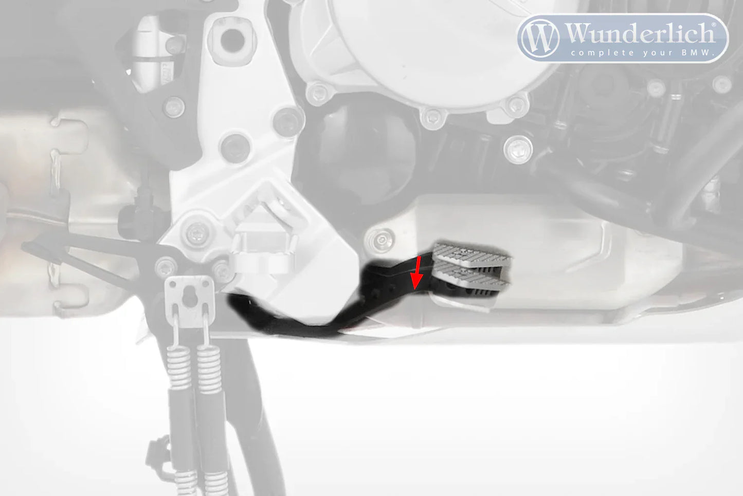 Brake Lever Lowering Kit For BMW F900 GS Adventure Ser Ergonomics 2024 Onwards - Wunderlich - 25890-103