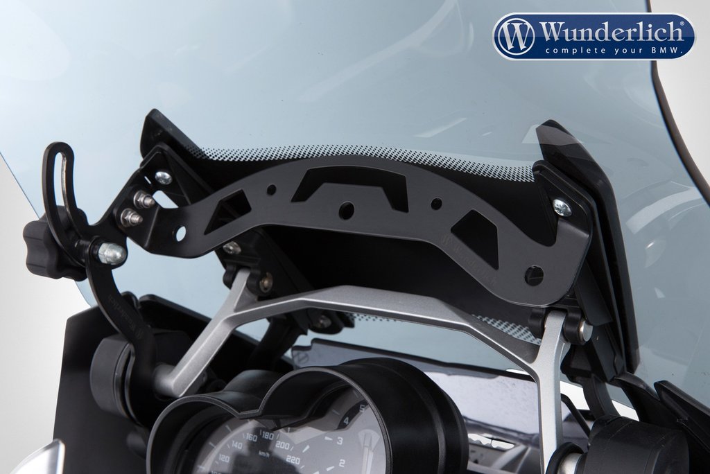 BMW R1200GS Ergonomics - Windscreen Reinforcement Brackets - Wunderlich