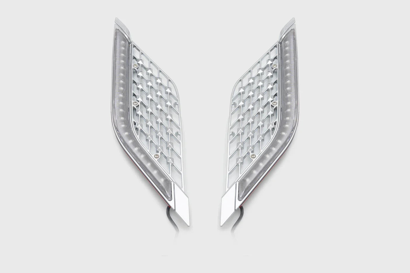 LED Lighted Radiator Grill Panels GL1800 by TWINART - Goldstrike - 48320