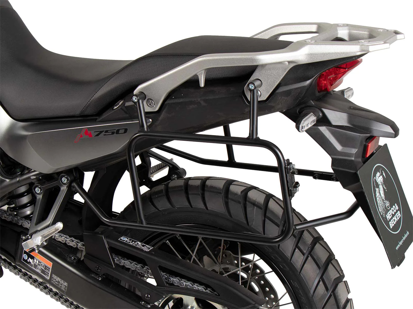 Honda Transalp XL 750 Hornet Carrier - Sidecases 'Permanent Mounted' - 6539539 00 01
