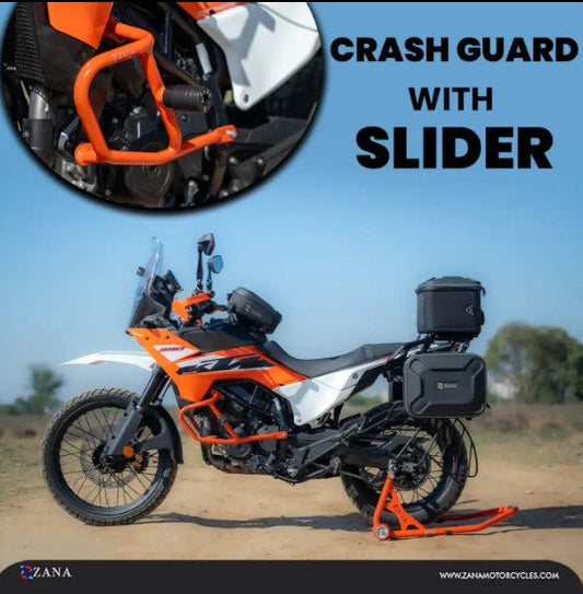Engine Guard With Slider For KTM 390 Adventure -Zana