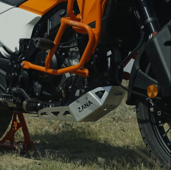 Bash Plate Aluminum Silver for KTM 390Adventure -Zana