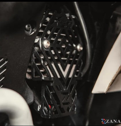 Cooling Coil Cover Black For Hero X-Pulse210-Zana