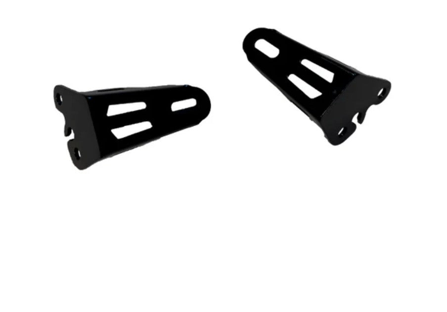 Fog Light Clamp/Mount Black For Royal Enfield Hunter350-Auto Engina