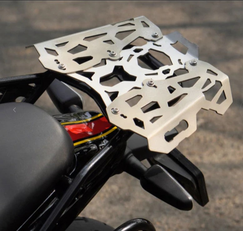 Adjustable Rack Plate+Top Rack Frame For Royal Enfield Guerrilla450 - Auto Engina