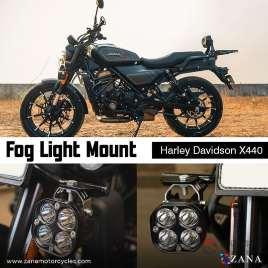 Fog Light Mount For Harley Davidson X440 (Pre-Booking)
