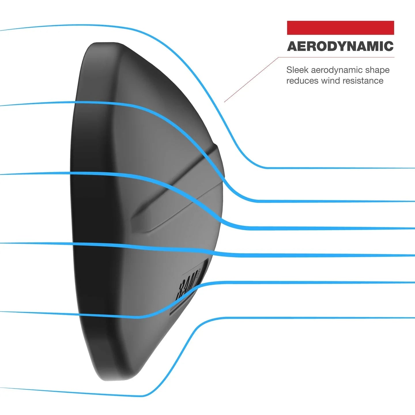 Ram Tough Mirror With Ball -Ram Mount