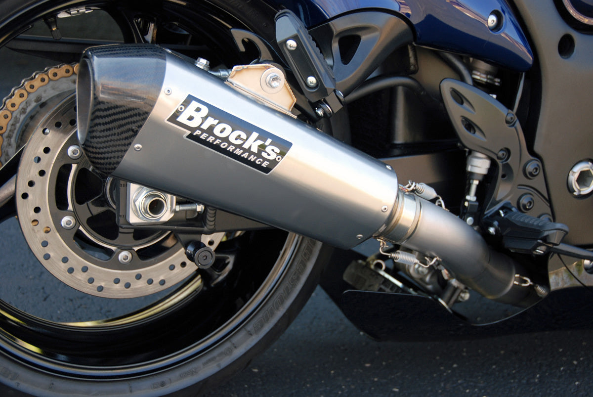 CT Single Full System w/ 16" Muffler Hayabusa (08-20) - Brock's Performance