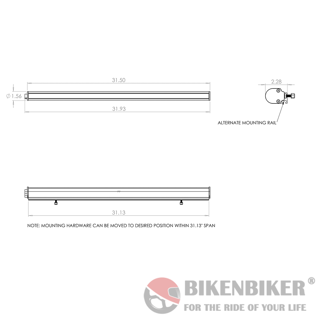 Rear Facing LED Light Bar (RTL-S 30) - Baja Design
