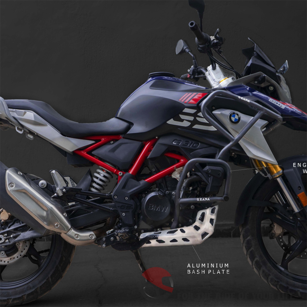 BMW G310GS Lower Engine Guard w/ Puck - Zana