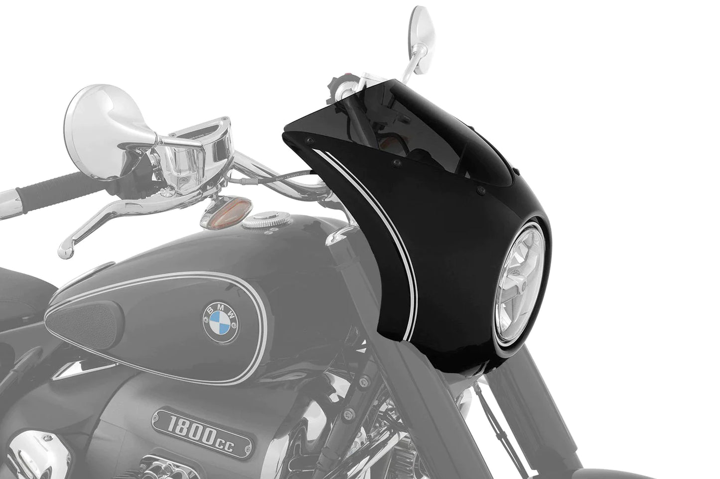 BMW R18 Ergonomics - "Cockpit" Style Fairing - Wunderlich