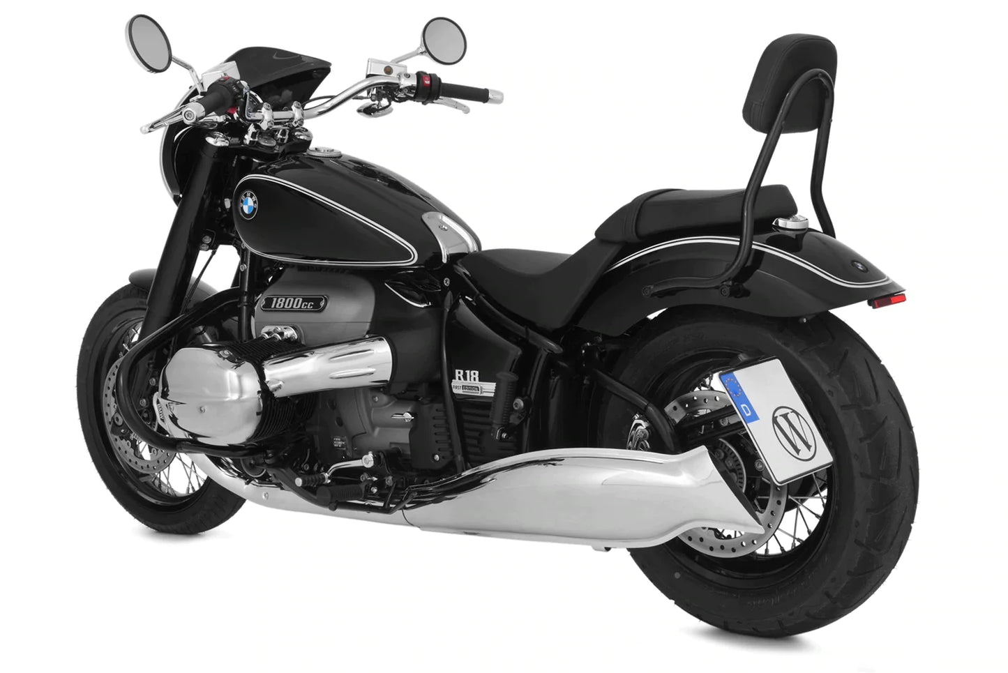 BMW R18 Ergonomics - License Plate Holder - Wunderlich