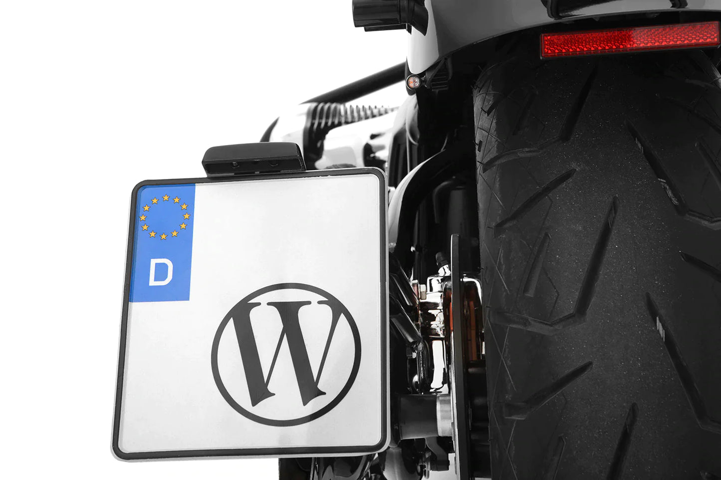 BMW R18 Ergonomics - License Plate Holder - Wunderlich