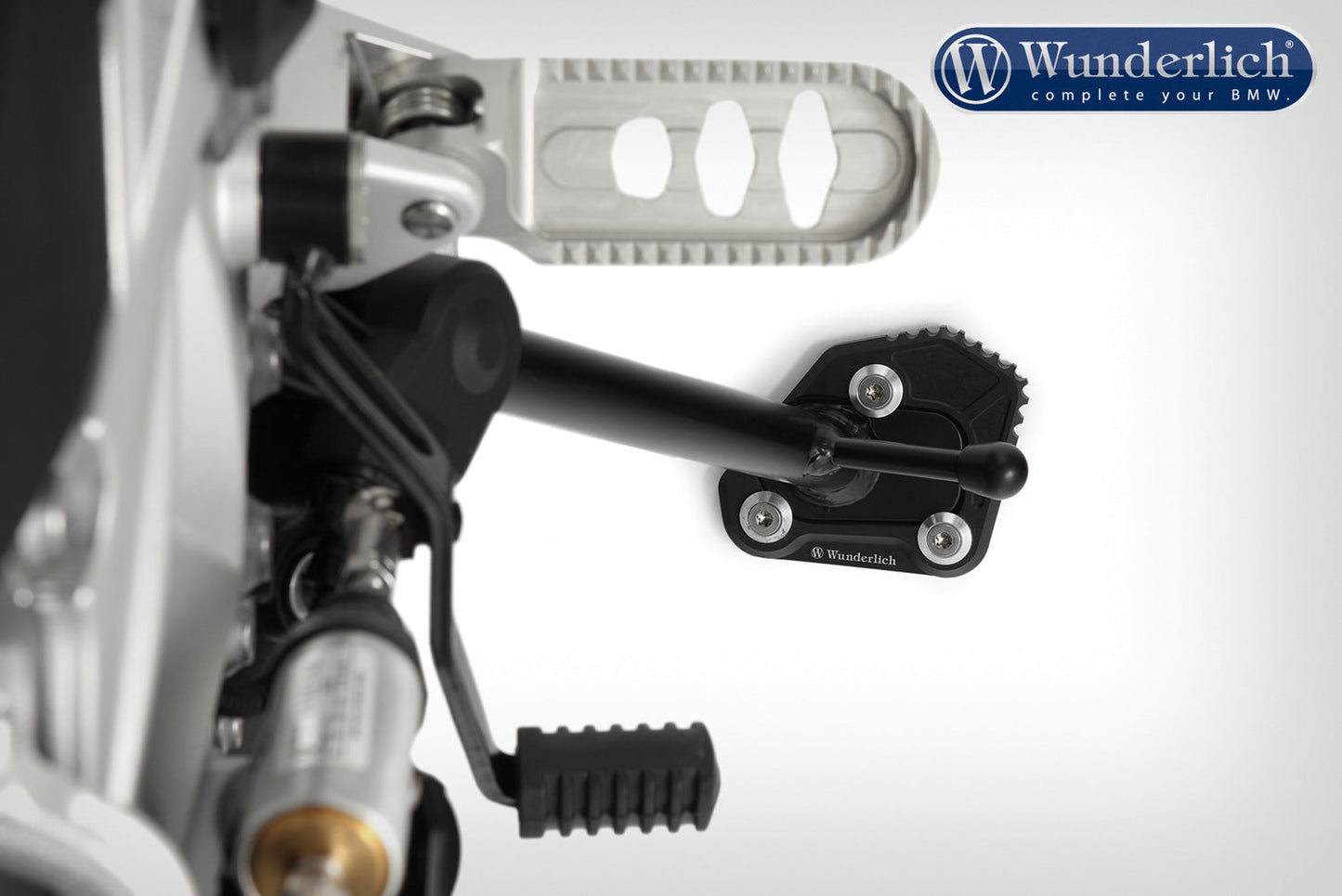 Side Stand Enlargement For BMW F900GS Adventure Series Ergonomics - 2024 Onwards - Wunderlich - 25855-002
