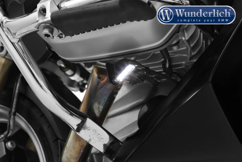 BMW R1200GS Ergonomics - Side Stand Illuminator - Wunderlich