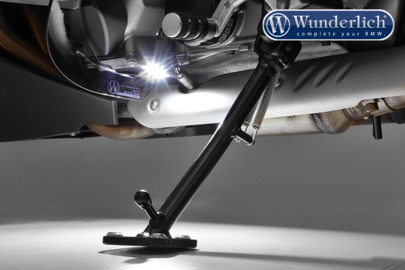 BMW R1200GS Ergonomics - Side Stand Illuminator - Wunderlich