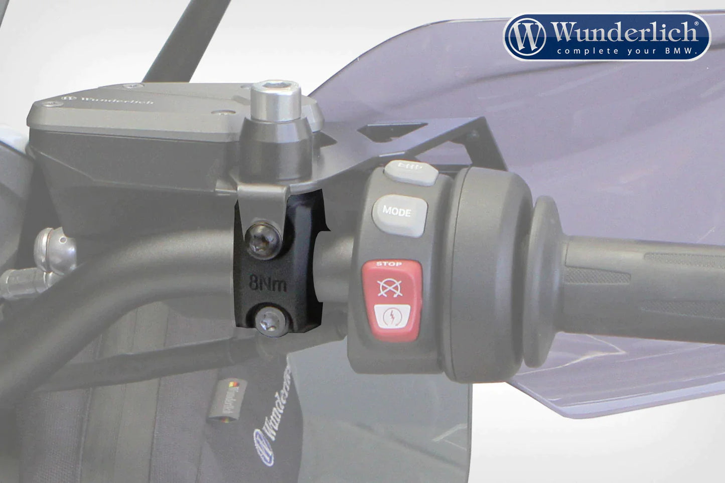 BMW R 1200 RT LC Protection - Hand Protector Mounting Kit - Wunderlich