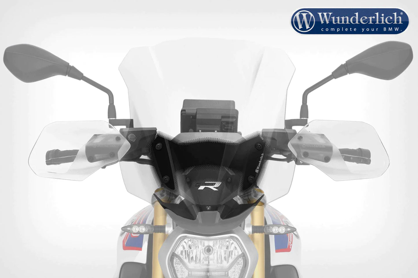 BMW R1250R Ergonomics - "Marathon" Windscreen - Wunderlich