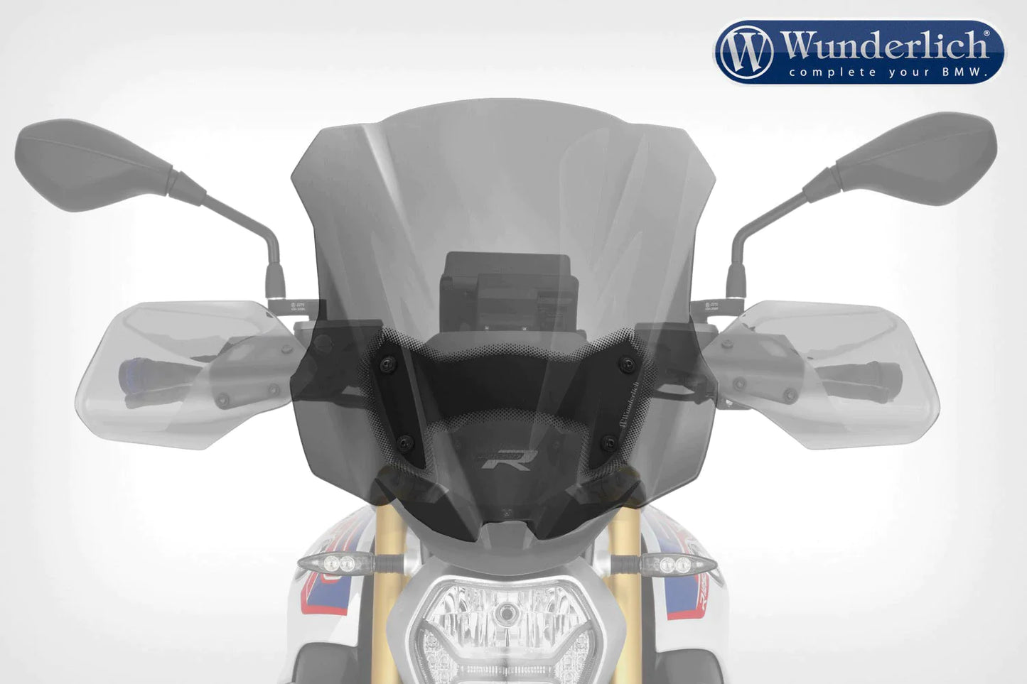 BMW R1250R Ergonomics - "Marathon" Windscreen - Wunderlich