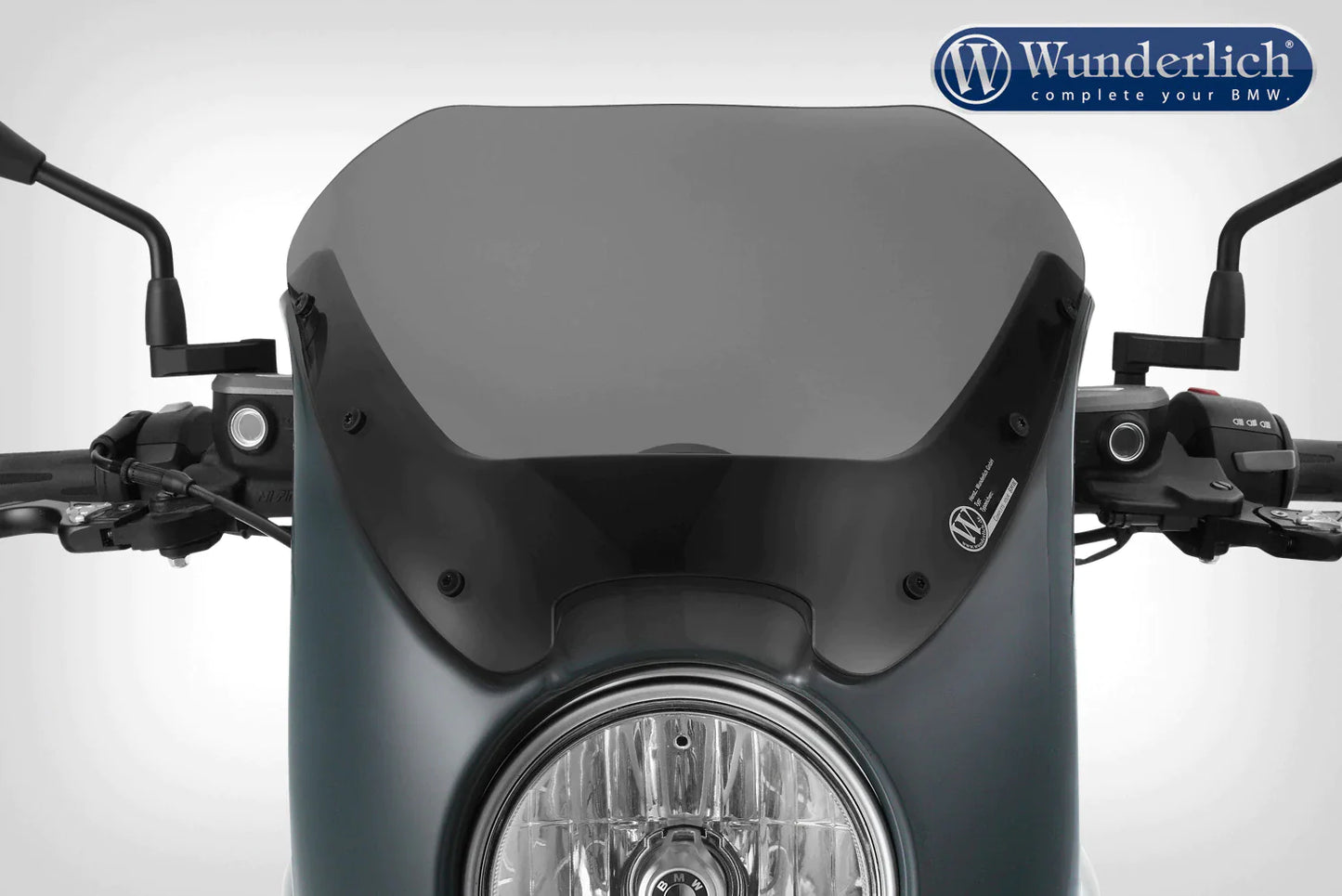 BMW R NineT Ergonomics - "High" Sports Screen - Wunderlich