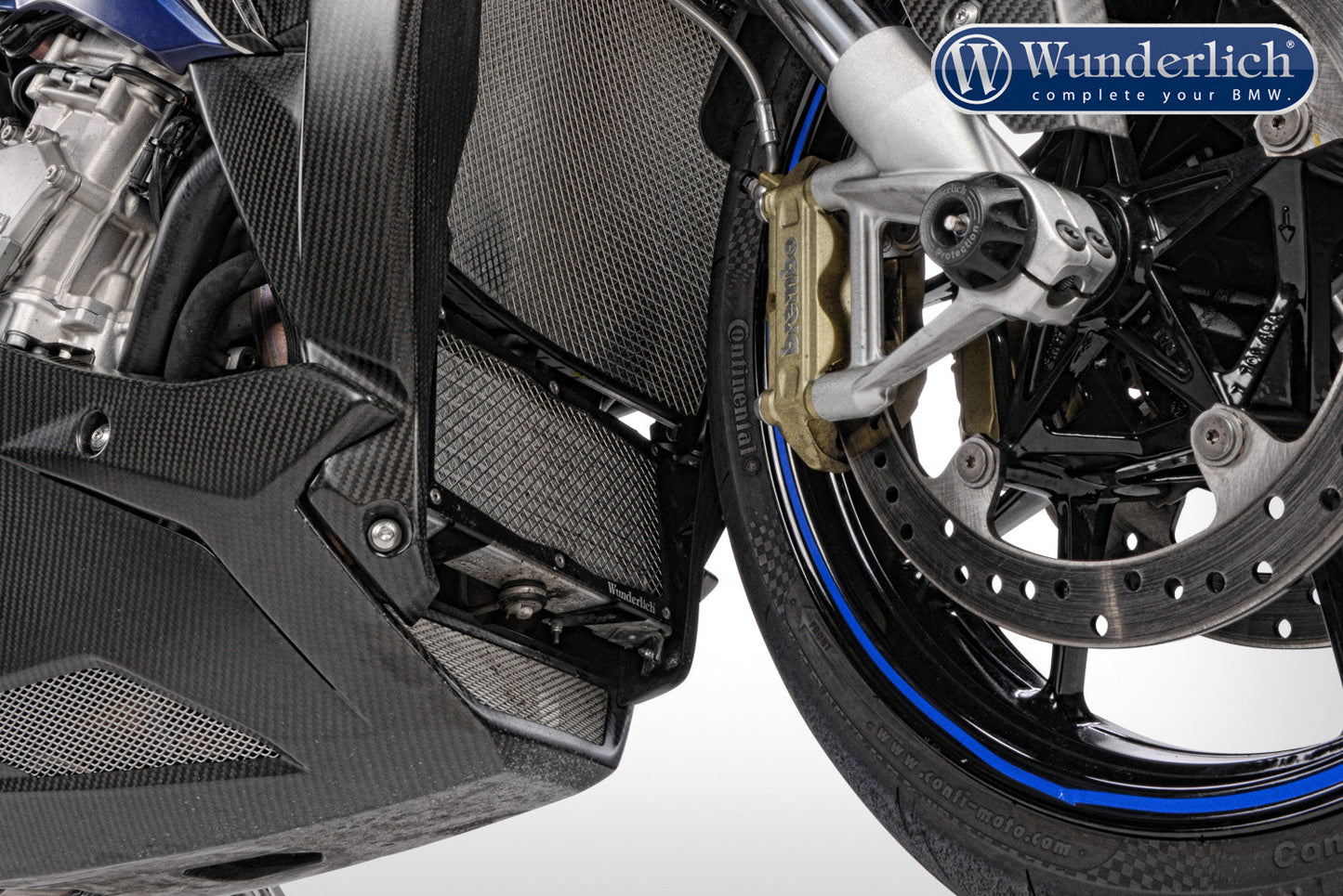 BMW S1000 R/RR/XR Protection - Water+Oil Cooler Guard - Wunderlich