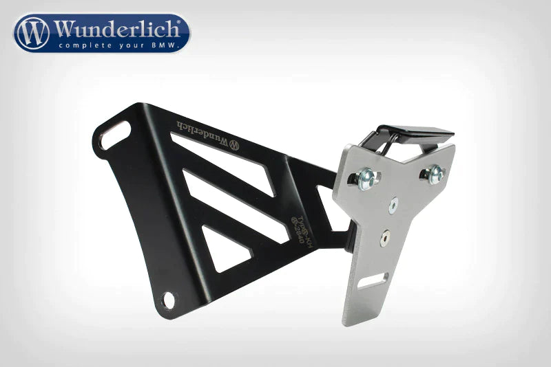 BMW RNineT Styling - Swingarm Number Plate Holder - Wunderlich