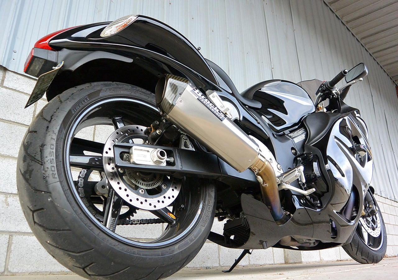 CT Single Full System w/ 16" Muffler Hayabusa (08-20) - Brock's Performance