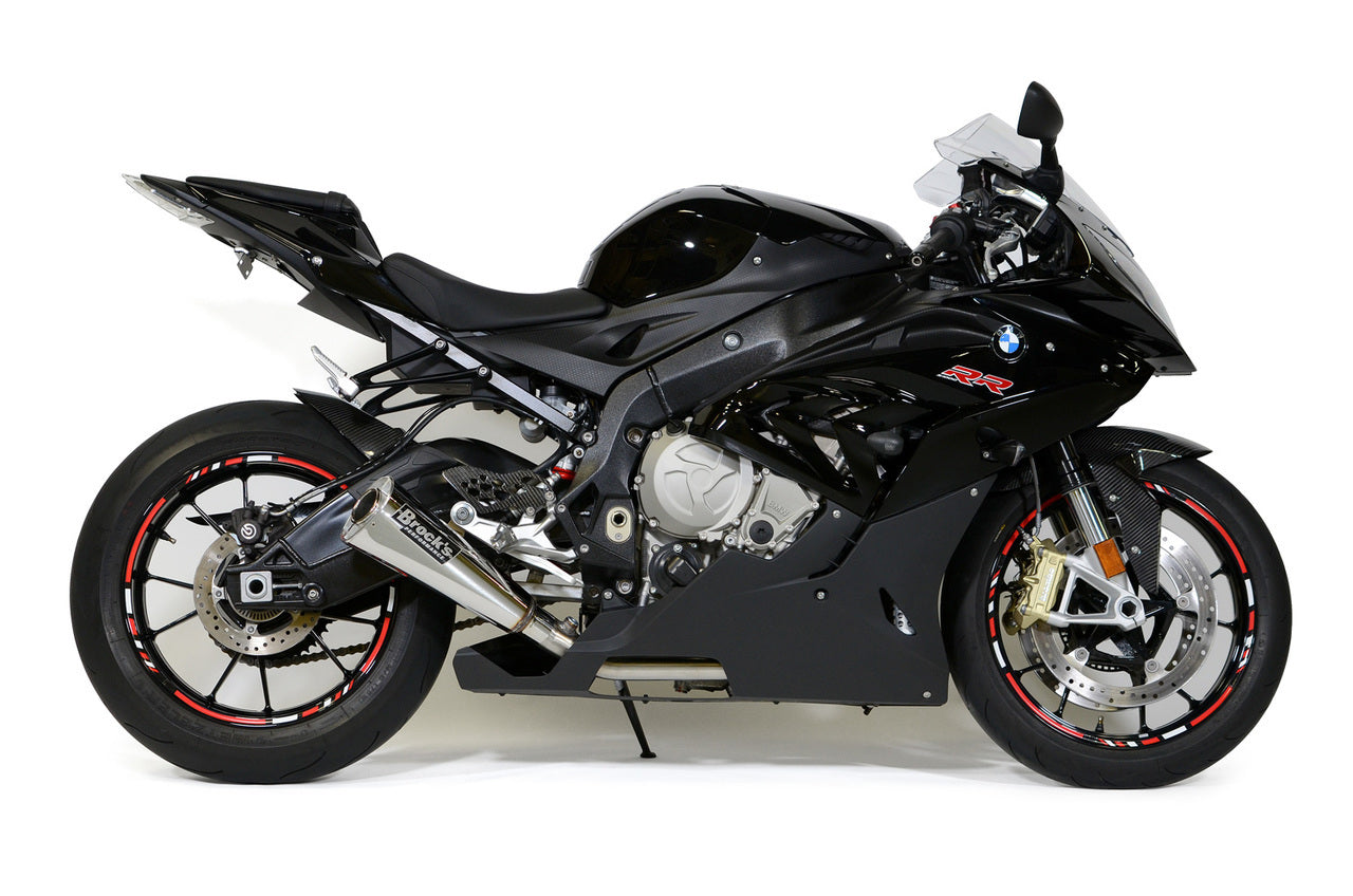 Alien Head 2 Full System 14" Muffler S1000RR (15-19) and S1000R (17-20) - Brock's Performance