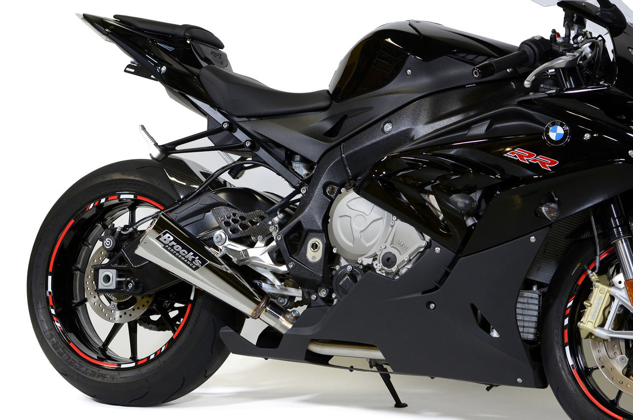 Alien Head 2 Full System 14" Muffler S1000RR (15-19) and S1000R (17-20) - Brock's Performance