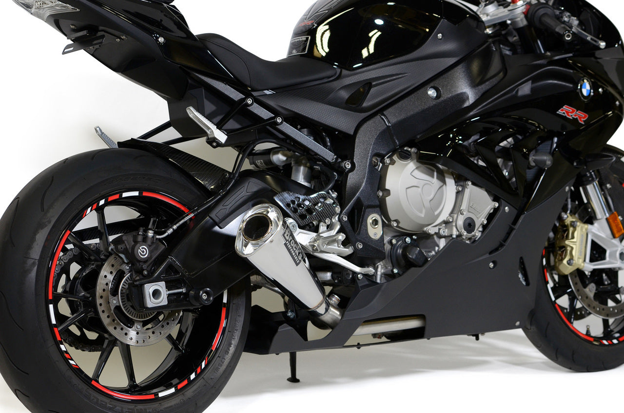 Alien Head 2 Full System 14" Muffler S1000RR (15-19) and S1000R (17-20) - Brock's Performance