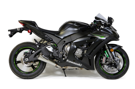 Alien Head 2 Full System 14" Muffler ZX-10R (16-20) - Brock's Performance