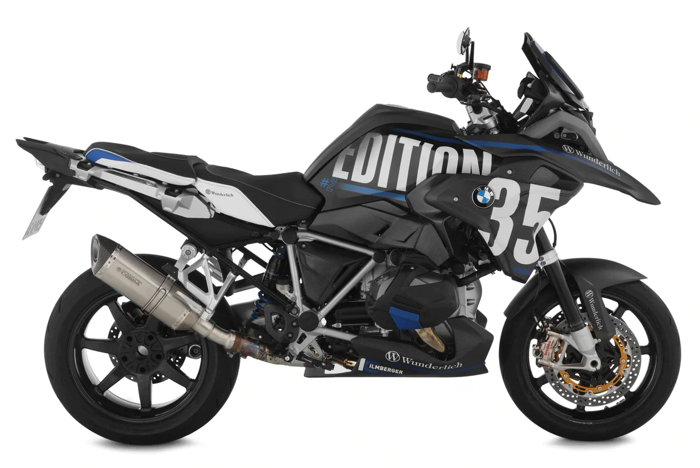 BMW R1200/1250 GS/A Ergonomics - "Edition 35 LOW" Rear Seat - Wunderlich