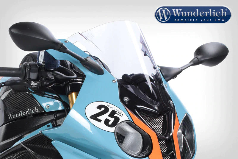 BMW S1000 RR Ergonomics - Bubble Windscreen - Wunderlich