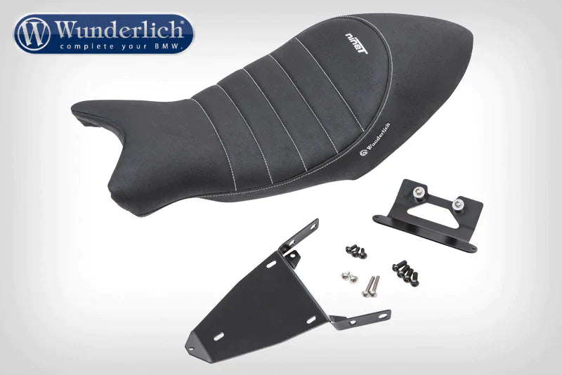 BMW R Nine T Ergonomics - Faux Leather Seat - Wunderlich