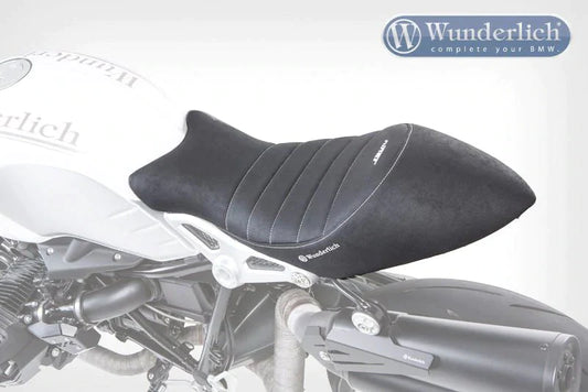 BMW R Nine T Ergonomics - Faux Leather Seat - Wunderlich