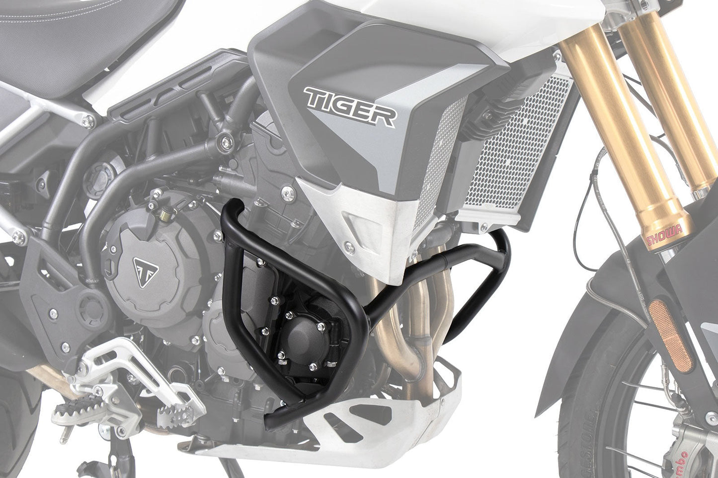 Triumph Tiger 850/900 Protection - Engine Crash Guard - Hepco and Becker