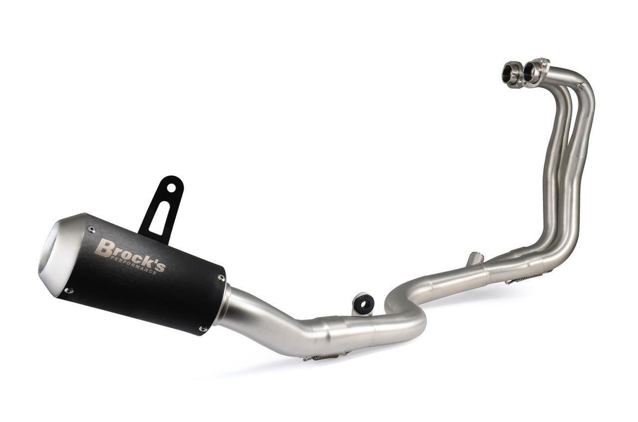 VZ9 Veloce Full System with Electro-Black Muffler Ninja 300 (13-17) - Brock's Performance