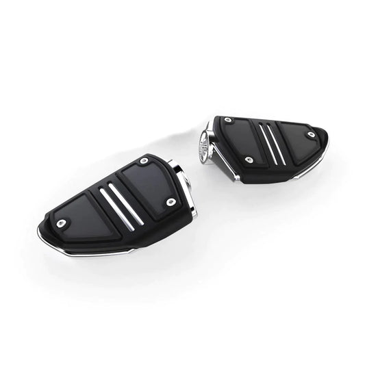 Twin Rail Footrest For Goldwing Black - Goldstrike