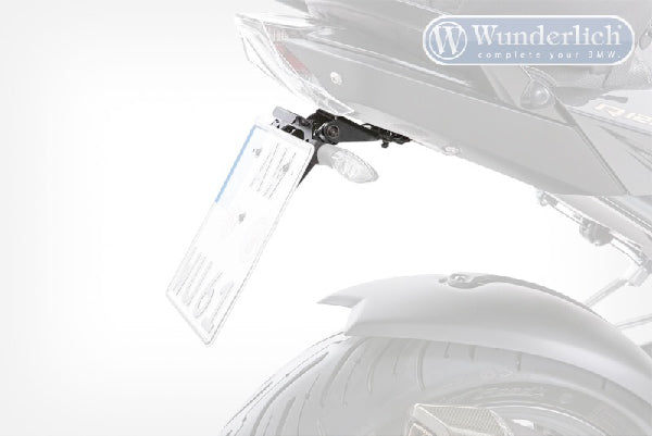 BMW R 1200 RS Lighting Accessories - Licence Plate Holder /w Signal Bracket - Wunderlich