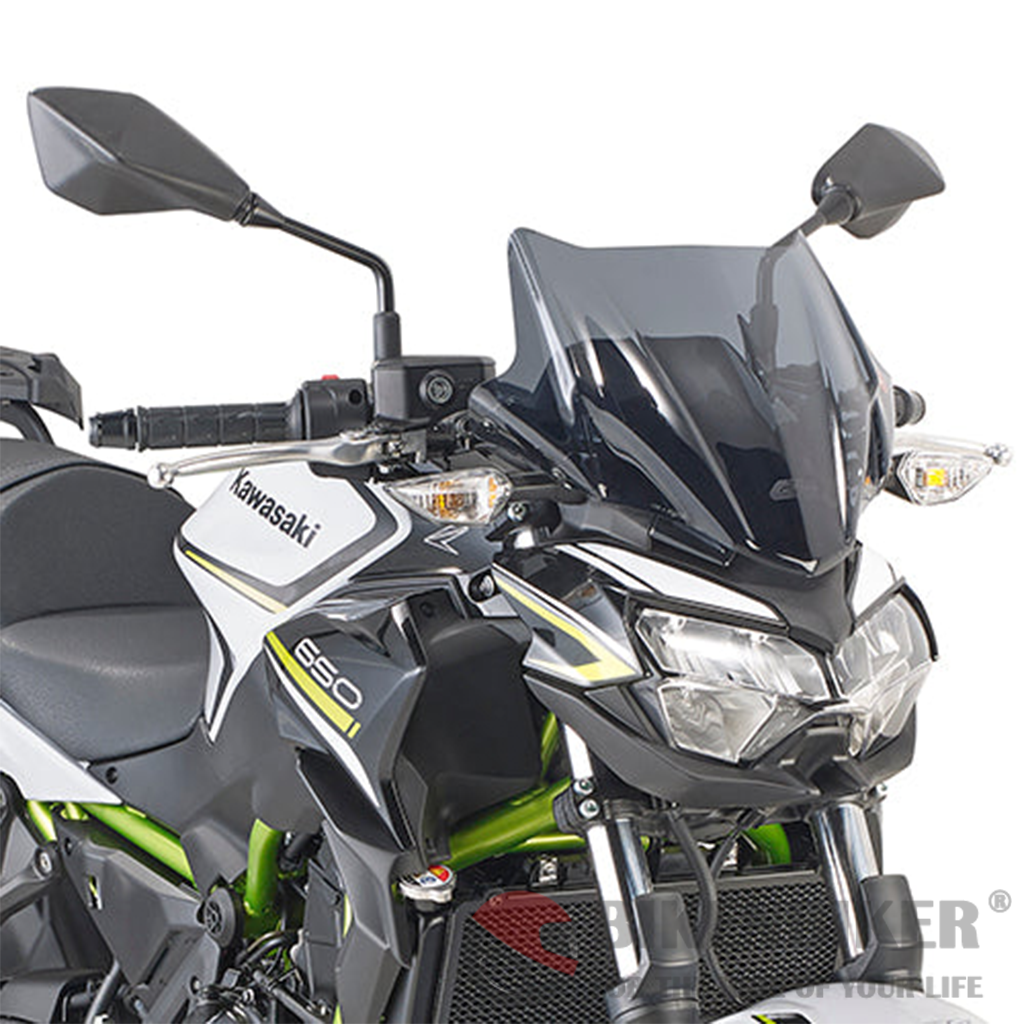 Specific Screen, smoked for Kawasaki Z650 (2020) - Givi