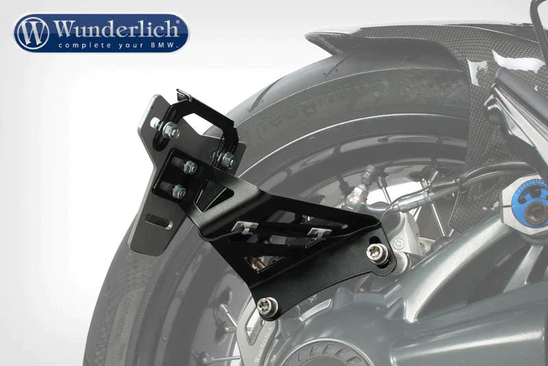 BMW RNineT Styling - Swingarm Number Plate Holder - Wunderlich