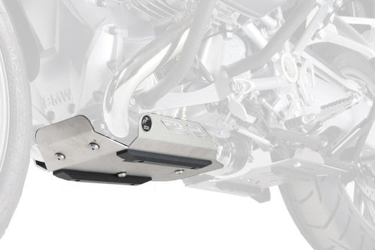 Engine protection plate silver BMW R 1200 GS Hepco Becker - Bike 'N' Biker