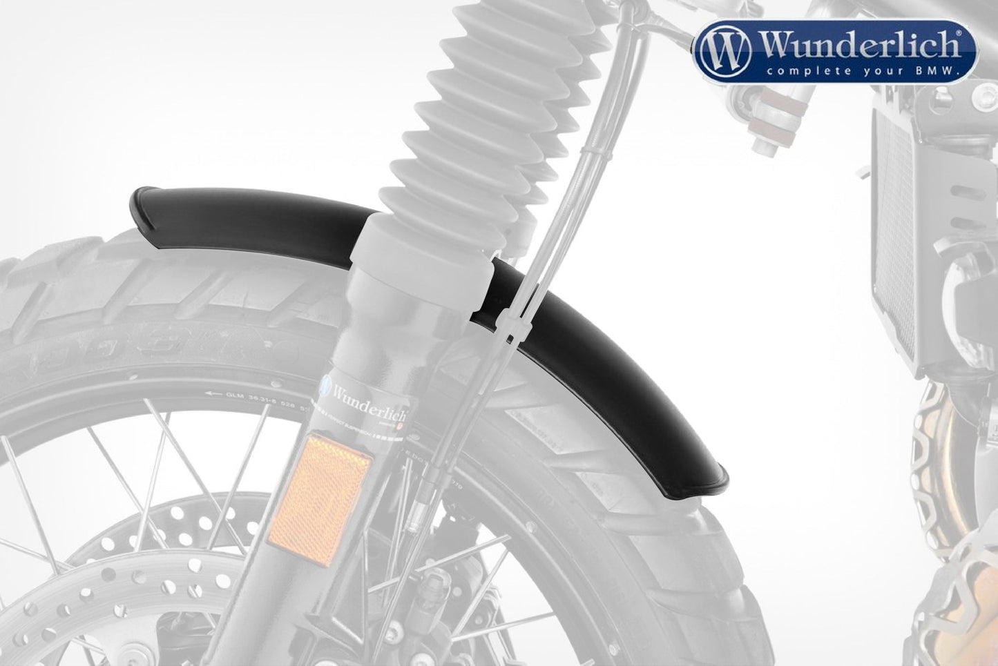 BMW R Nine T Ergonomics - Classic Front Fender (Low) - Wunderlich