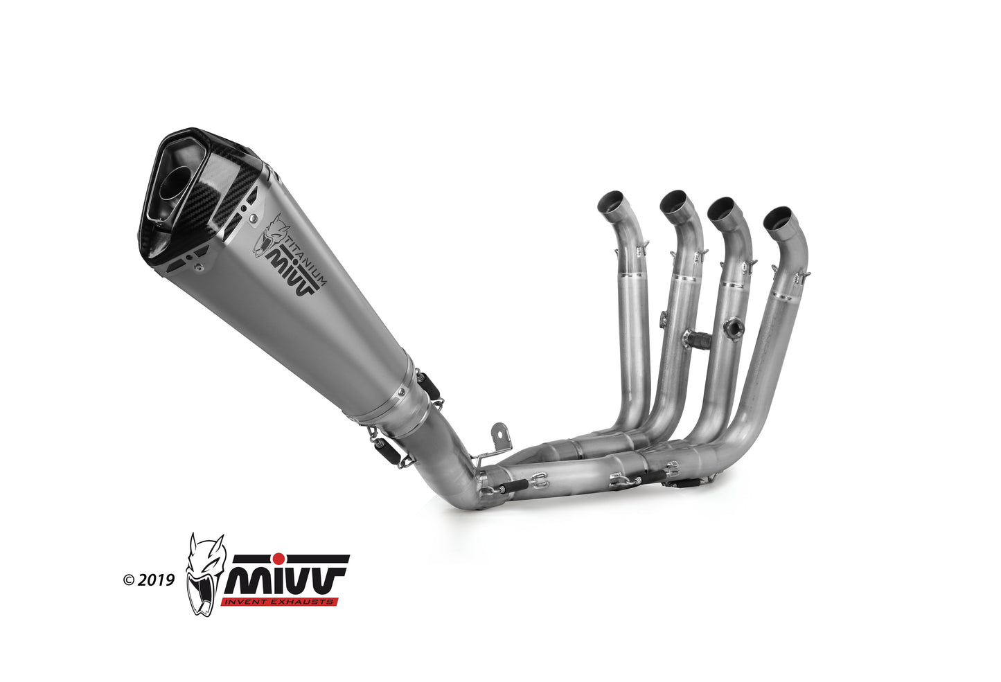 Delta Race Full System Exhaust for BMW S1000RR (2017-18) - Mivv