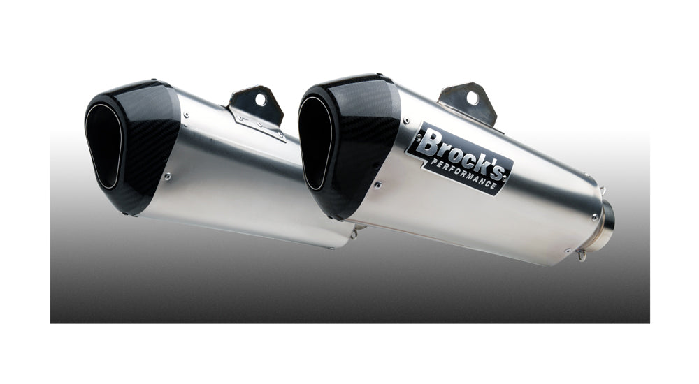 CT Dual Full System w/ 16" Muffler Hayabusa (08-20) - Brock's Performance