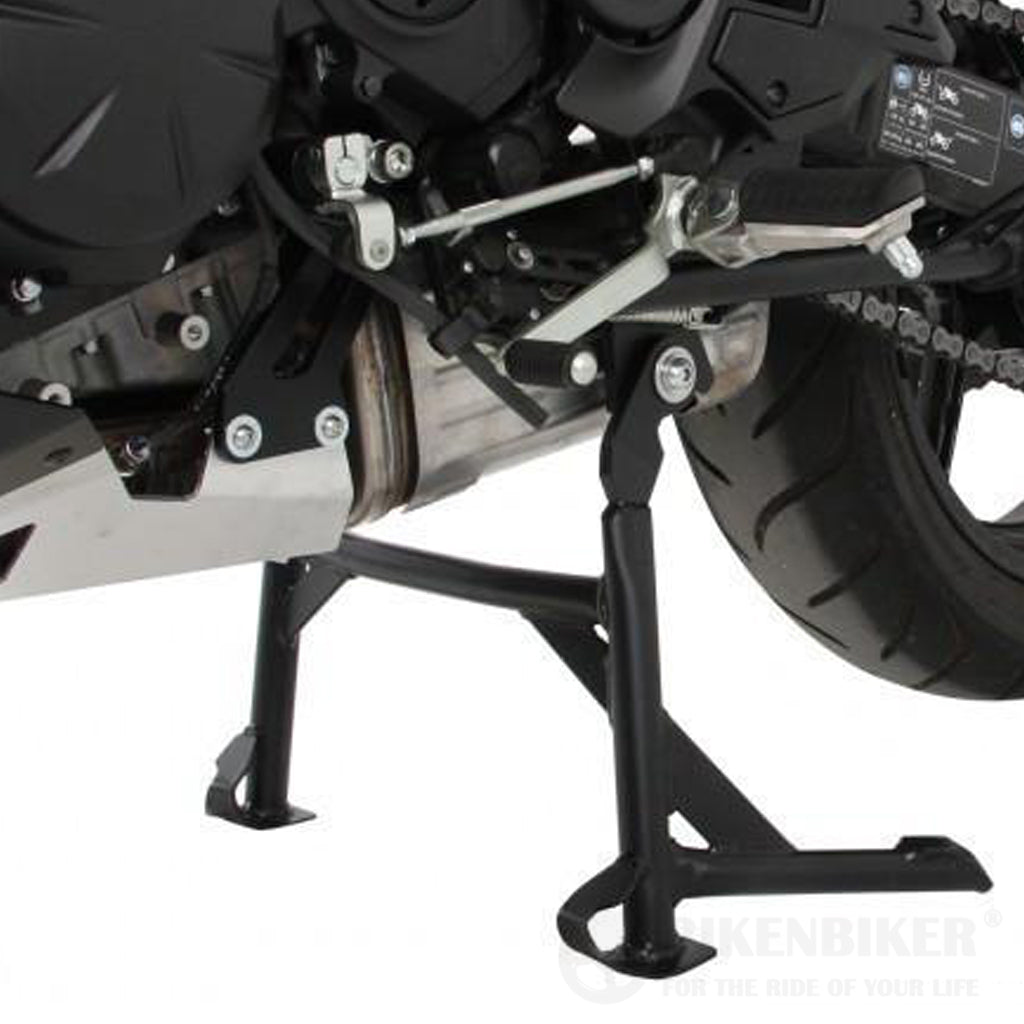Kawasaki Versys 650 Ergonomics - Center Stand - Hepco & Becker