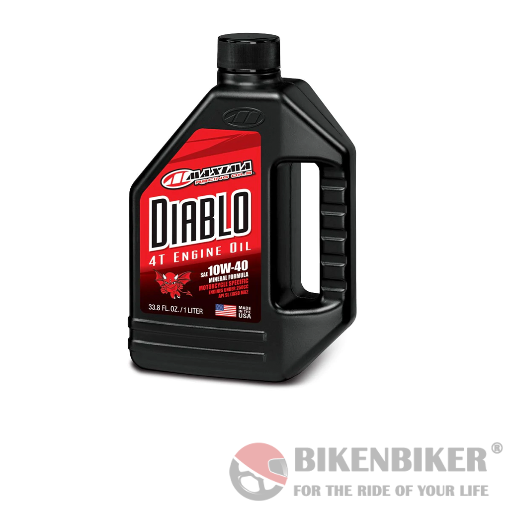 Diablo 4S Mineral - 10W40 Scooter Oil - Maxima Oils