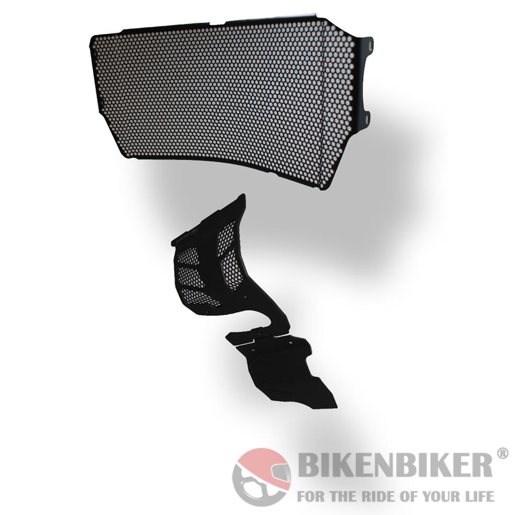 Ducati Monster 821 Engine Guard Protector and Radiator Guard Set 2013+ Evotech Performance