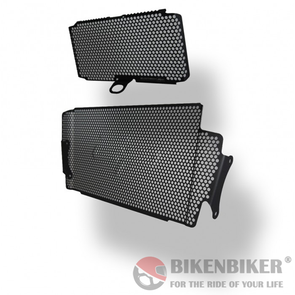 Ducati Multistrada 950 | 1200 Enduro/S | 1260/S Radiator Oil Cooler Guard Set (2015+) - Evotech Performance